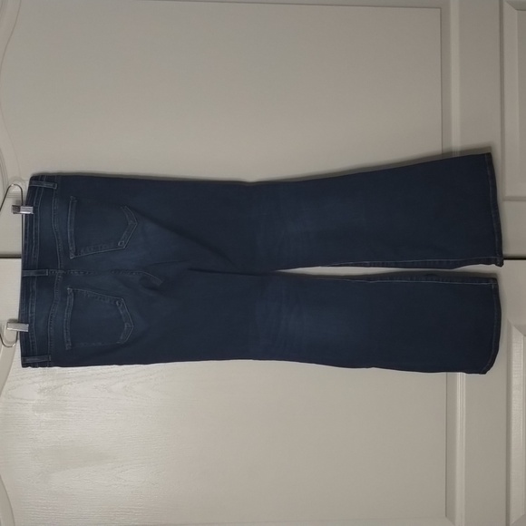 Bridge by gly women's size 30 mid rise flare denim jeans - Picture 4 of 12